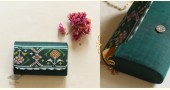 shop handmade Patola Silk Purse Green Bag 