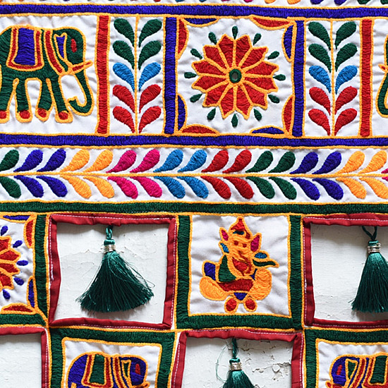 shop Kutchi Embroidered / Traditional Wall Hanging Chakla