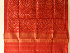 Vasant . वसंत ~ Woolen Patola Shawl ~ Red Traditional 