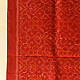 shop Woolen Patola Shawl -Red Traditional 