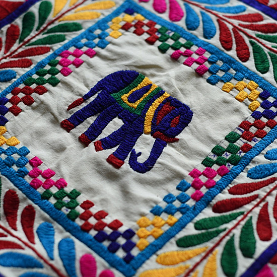 shop Kutchi Embroidered Wall Piece / Chakla