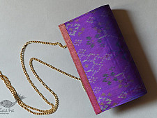 A pocket full of joy | Patola Purse - Purple