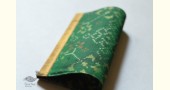 shop handmade patola silk Green purse