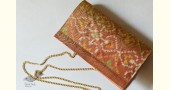 shop handmade patola silk purse Golden