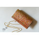 shop handmade patola silk purse Golden