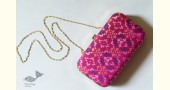 shop handmade Patola Silk Box pink Clutch