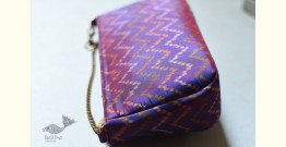 A pocket full of joy | Patola Purse / Sling Bag - Purple