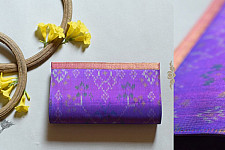 A pocket full of joy | Patola Purse - Purple