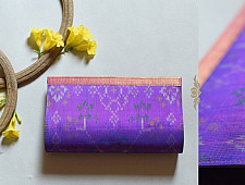 A pocket full of joy | Patola Purse - Purple