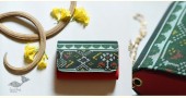 shop handmade Patola Silk Purse Cum Sling Bag - Green & Red