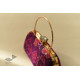 shop handmade Patola Purse / Sling purple Bag 