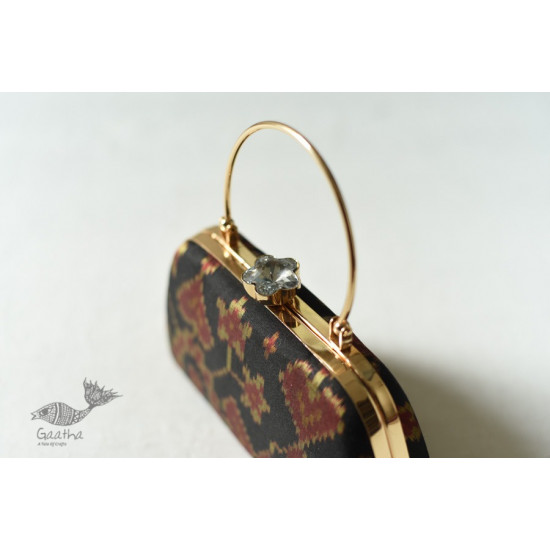 shop handmade Patola Purse / Sling Bag - Golden Orange