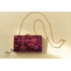 shop handmade Patola Silk Purse Cum Sling pink Bag