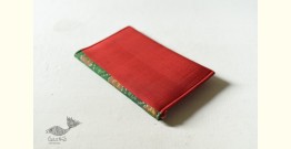 A pocket full of joy ✿ Patola Silk Sling Purse / Envelope Purse - Red & Green