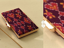 A pocket full of joy | Patola Silk Purse Cum Sling Bag - 16