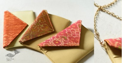 A pocket full of joy ✿ Patola Silk Sling Purse / Envelope Purse - Three Options