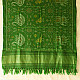 shop Woolen Patola Shawl - Green Swan Motif
