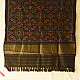 shop Woolen Patola Shawl - Black Traditional