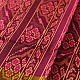 shop Handwoven Patola Silk Saree - Pink Elephant Motif