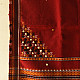 Kutchi Embroidered Mirror Work & Bhujodi Woven Woolen Shawl - Maroon