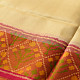 shop Handwoven Patola Silk Saree - Off White & Rani Pink