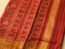 चंपा - चकली ⁂ Wedding special Patola Silk Saree | Red