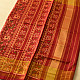 shop Handwoven Patola Silk Saree - Dark Red