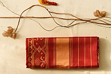 चंपा - चकली ⁂ Wedding special Patola Silk Saree | Red