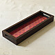 buy Patola silk pink Tray With Handle
