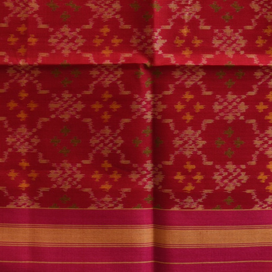 shop pure silk patola ikat dupatta