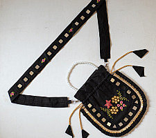 A pocket full of joy | Embroidered Potli Sling Bag 
