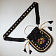 shop Embroidered Potli Purse With Detachable Belt