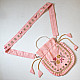 shop Embroidered Potli Purse With Detachable Belt - Light Pinnk