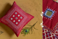 Banjara ❅ Lambani Hand Embroidered Cushion Cover ❅ C