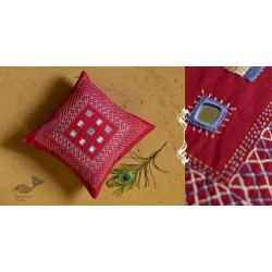 Banjara ❅ Lambani Hand Embroidered Cushion Cover ❅ C