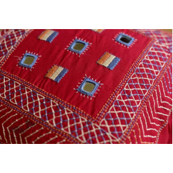 Banjara ❅ Lambani Hand Embroidered Cushion Cover ❅ C