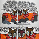 Hand Painted Gond Painting - Wild Cats