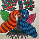 Hand Painted Gond Painting - Tribal Tale