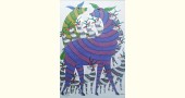 Shop online hand painted canvas gond painting