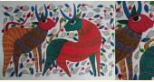Shop online hand painted on Paper gond painting