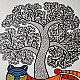 Hand Painted Gond Painting - Tigress 