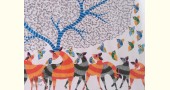 Canvas Gond Painting - Deer
