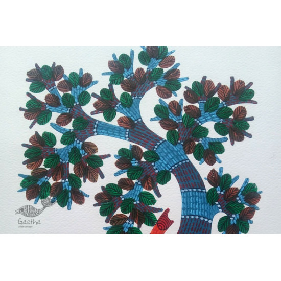 Shop online hand painted gond painting