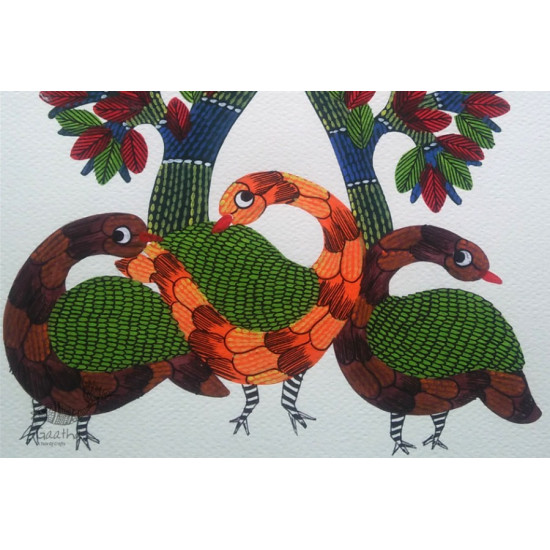 Shop online hand painted gond painting