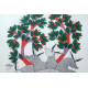 Shop online hand painted gond painting