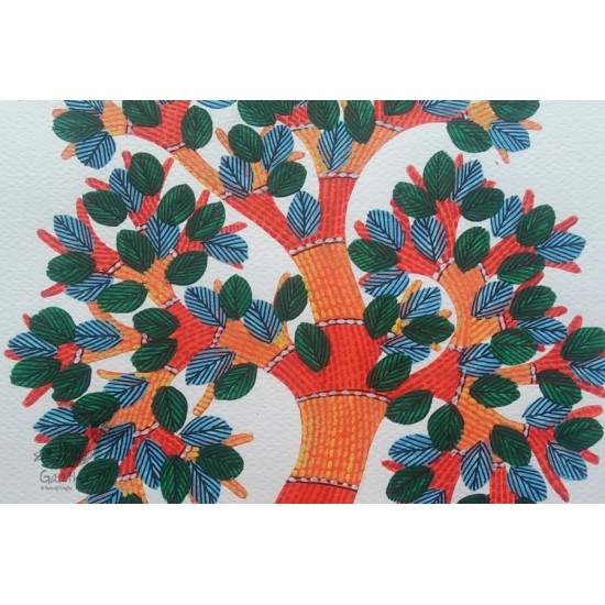 Shop online hand painted gond painting