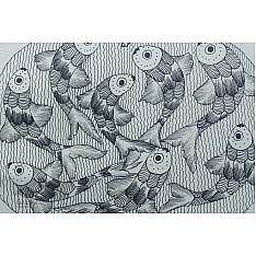 Nandan . नंदन ✦ Gond Painting (10" x 14") ✦ 19