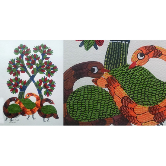 Shop online hand painted gond painting