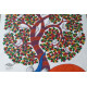 Shop online hand painted on canvas gond painting