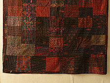Tanka . टांका - Embroidered Cotton Quilt / Reversible Gudadi